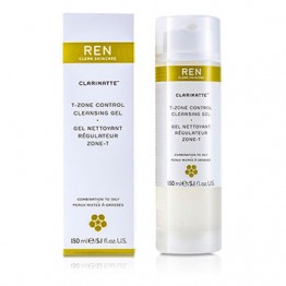 Ren Clarimatte T-Zone Control Cleansing Gel (For Combination To Oily Skin) 150ml/5.1oz