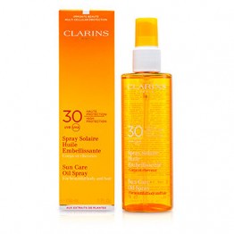 Clarins Sun Care Oil Spray SPF 30 High Protection for Body & Hair 150ml/5oz