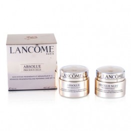 Lancome Absolue Precious Cells Coffret: Absolue SPF 15 50ml & 15ml + Night Care 15ml + Eye Concentrate 5ml + Oleo-Serum 5ml 5pcs