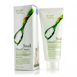 3W Clinic Hand Cream - Snail 250ml/8.3oz