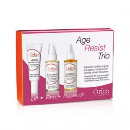 Orico London Age Resist Trio: Face Oil 30ml/1.01oz + Firming Elixir 30ml/1.01oz + Eye Elixir 25ml/0.85oz 3pcs