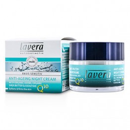 Lavera Basis Sensitiv Anti-Ageing Night Cream Q10 50ml/1.6oz
