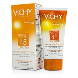Vichy Capital Soleil Silkscreen Dry-Finish Lotion For Face & Body SPF 45 150ml/5oz