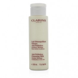 Clarins Anti-Pollution Cleansing Milk - Combination/ Oily Skin 200ml/7oz