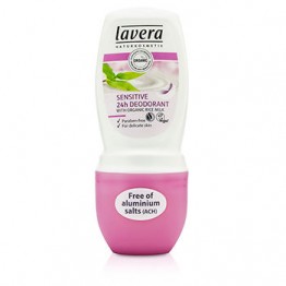 Lavera 24h Deodorant Roll-On with Organic Rice Milk - Sensitive 50ml/1.7oz