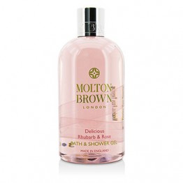 Molton Brown Delicious Rhubarb & Rose Bath & Shower Gel 300ml/10oz
