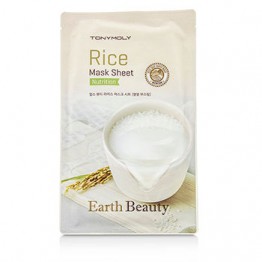 TonyMoly Earth Beauty Mask Sheet - Rice - Nutrition 5x35g/1.23oz