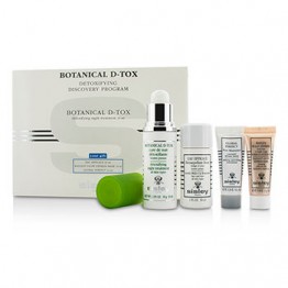 Sisley Botanical D-Tox Detoxifying Discovery Program: Botanical D-Tox 30ml + Make-Up Remover 30ml + Mask 10ml + Pore Minimizer 10ml 4pcs