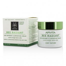 Apivita Bee Radiant Age Defense Illuminating Cream - Light Texture 50ml/1.76oz