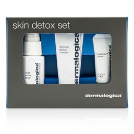 Dermalogica Skin Detox Set: Rescue Masque 22ml/0.75oz + Multi-Active Toner 30ml/1oz + HydraBlur Primer 7ml/0.24oz 3pcs