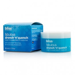 Bliss Fabulous Drench 'N' Quench Cream-To-Water Lock-In Moisturizer 50ml/1.7oz