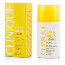 Clinique Mineral Sunscreen Fluid For Face SPF 30 - Sensitive Skin Formula 30ml/1oz