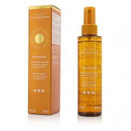 Esthederm Sun Bronz Dry Oil 3 Suns Active Age Protection Sublimating Tan - Strong Sun - For Body & Hair 150ml/5oz