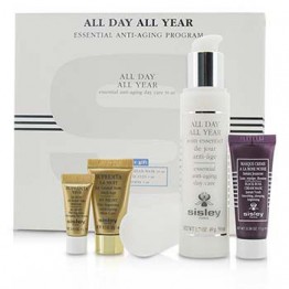 Sisley Anti-Aging Program: All Day All Year 50ml + Black Rose Cream Mask 10ml + Supremya Night Cream 5ml + Supremya Eye Serum 1ml 4pcs