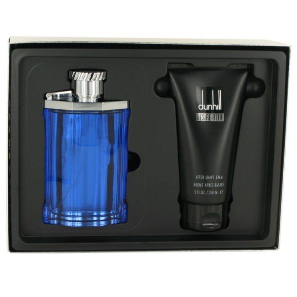 Desire Blue by Alfred Dunhill Eau De Toilette for Men Gift Set - 100ml EDT Spray + 150ml After Shave Balm