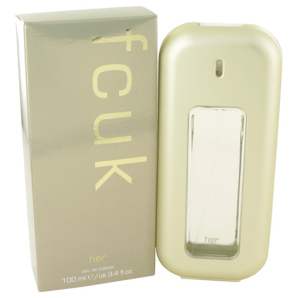 Fcuk Her by French Connection Eau De Toilette for Women 100ml EDT Spray