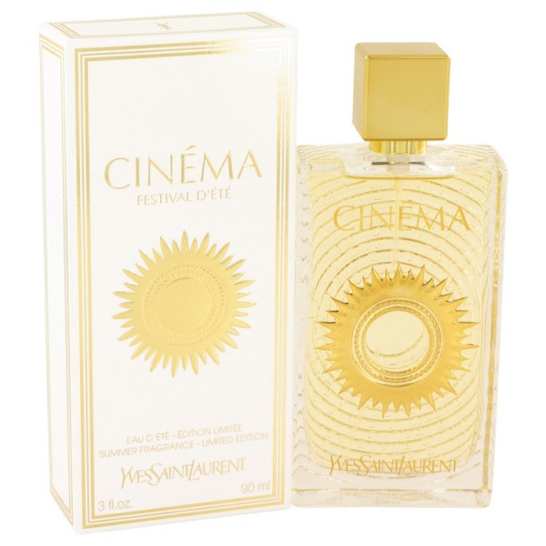 Cinema Festival D'ete (Limited Edition) by Yves Saint Laurent Summer Fragrance for Women 90ml Eau D'Ete Spray